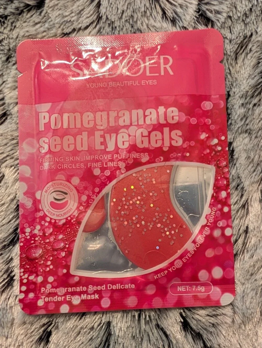 Hydrating Under Eye Gel Patches - Pink, Teal, Blue, Purple Variety